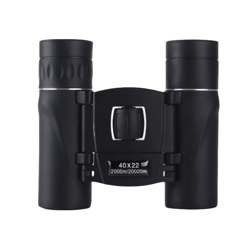 40x22 Powerful High-definition 2000m Long-distance Binoculars Outdoor Camping Mini Folding Telescope BAK4 Optical System