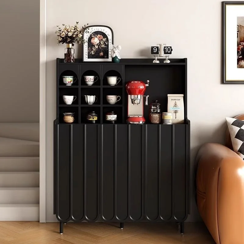 

Solid wood dining side cabinet, living room storage cabinet against the wall, tea cabinet small apartment