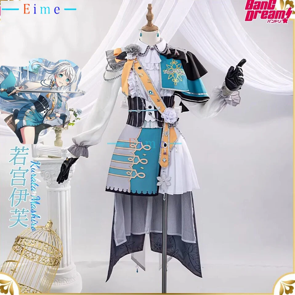 

BanG Dream Wakamiya Eve Cosplay Costume Women Fancy Party Dress Suits Halloween Carnival Uniforms Anime Clothing Custom Made