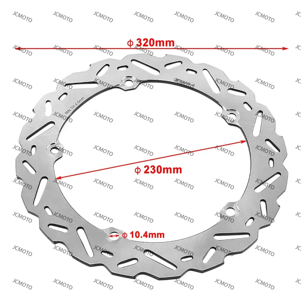 

For Honda NC700S NC750S NC750X CTX700 CTX700N DCT ABS Motorcycle Front Brake Disc Rotor Adaptor For INTEGRA 750