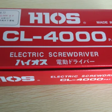 Hios CL-4000 Elektrische Schroef Driver 60W 30V Schroef Driver Bit