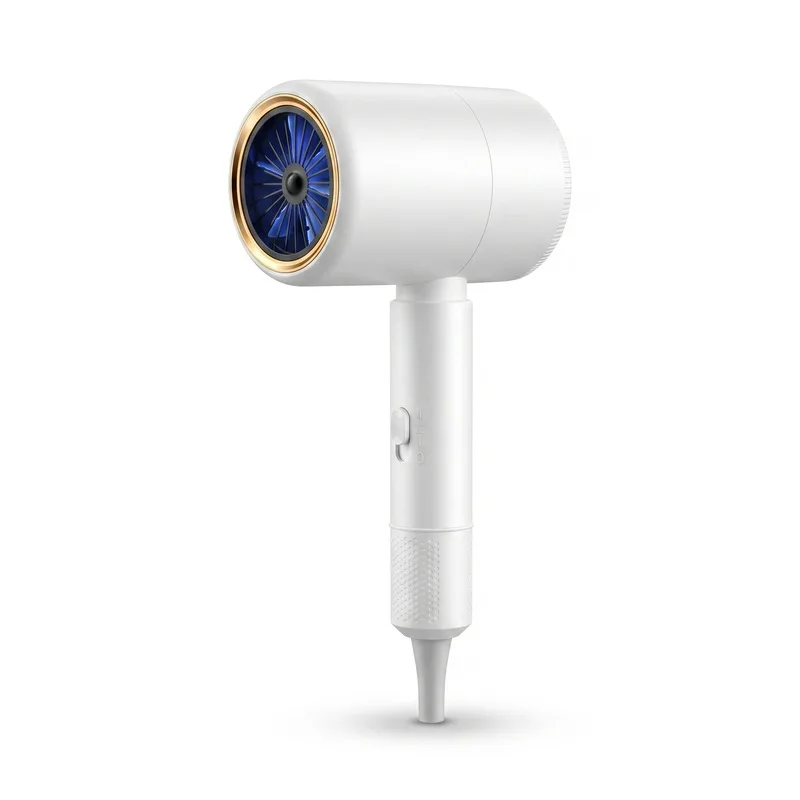 Quick Drying Hair Dryer Low Power for Dorm Student Smart Temperature Control Blue Light Ionic Hair Care Hot Cold Wind Hair Blowe