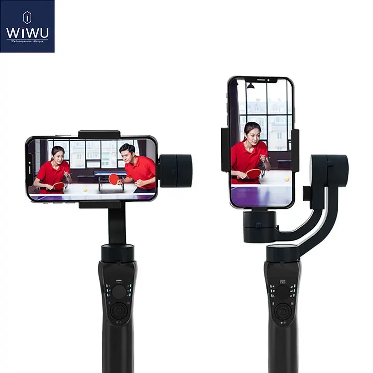 

WIWU Lightweight Stand for Mobile Phone Flexible S5B Selfie Stick Tripod for Go pro 3 4 5 6 360 Rotation Face Tracking