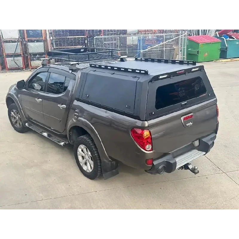 Steel High Hard Top Camper Shell Truck Canopy Toppers for Poer F150 T60 T70 T90