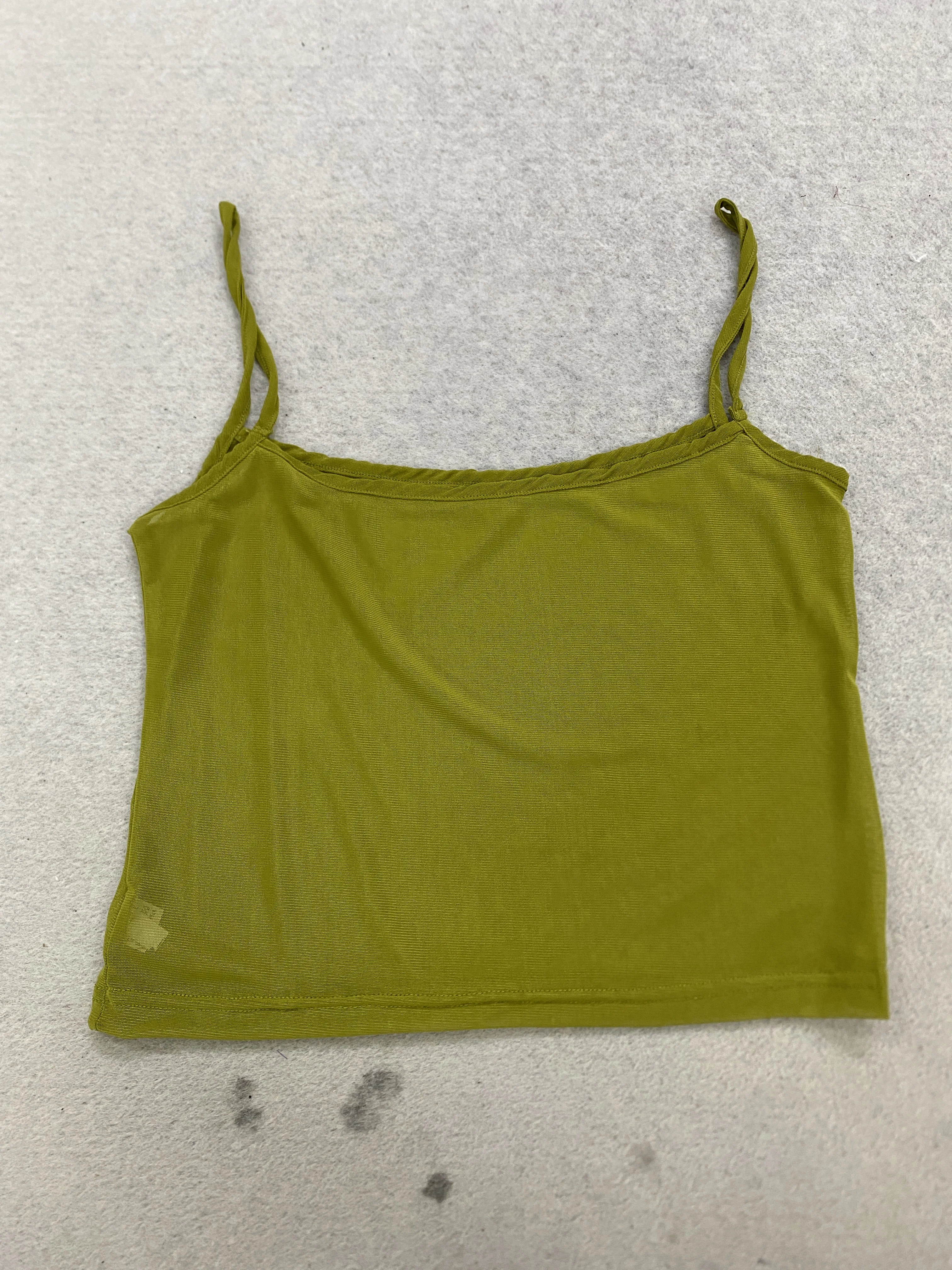 Damen Sommer Hochgeschnittenes Rückenfreies Ärmelloses Top Süßes Heißes Sexy Transparentes Spitzen-Top in Unifarbe mit Schlankem Schnitt und Neckholder-Ausschnitt (ohne Unterwäsche) – Detail 4