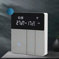 WIFI intelligent temperature controller with LCD display, intelligent heating radiator, temperature controller APP and voice