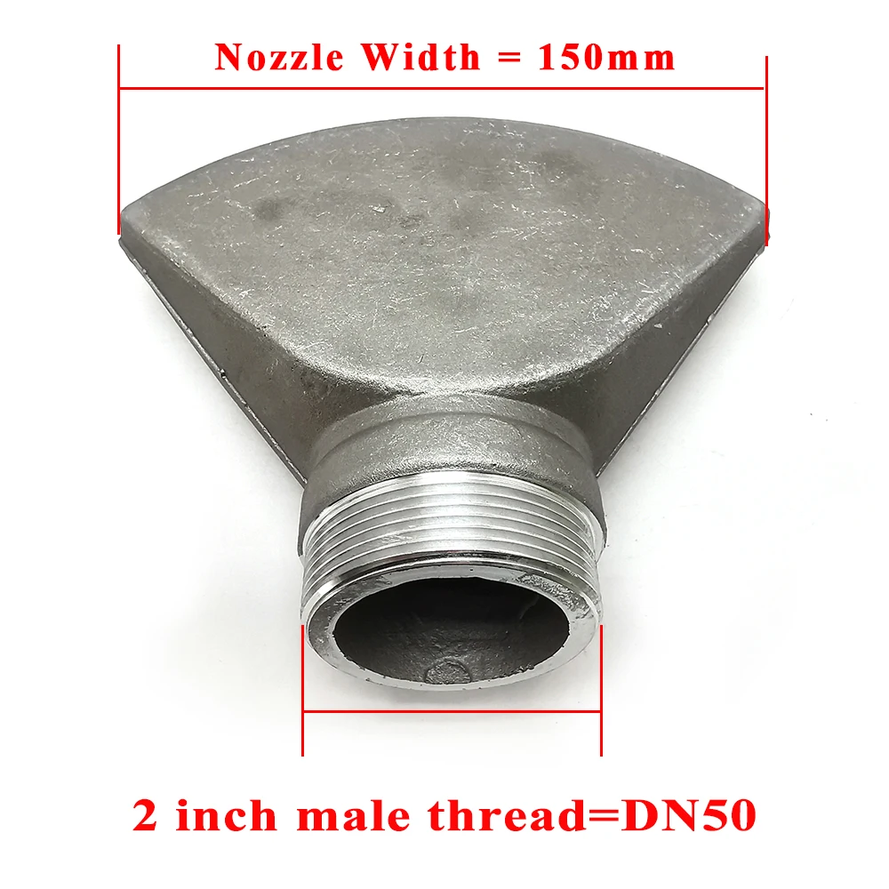 

Water Truck Duckbill Nozzle,Duck Mouth Fan Nozzle,Fan-shaped Flat Sprinkler
