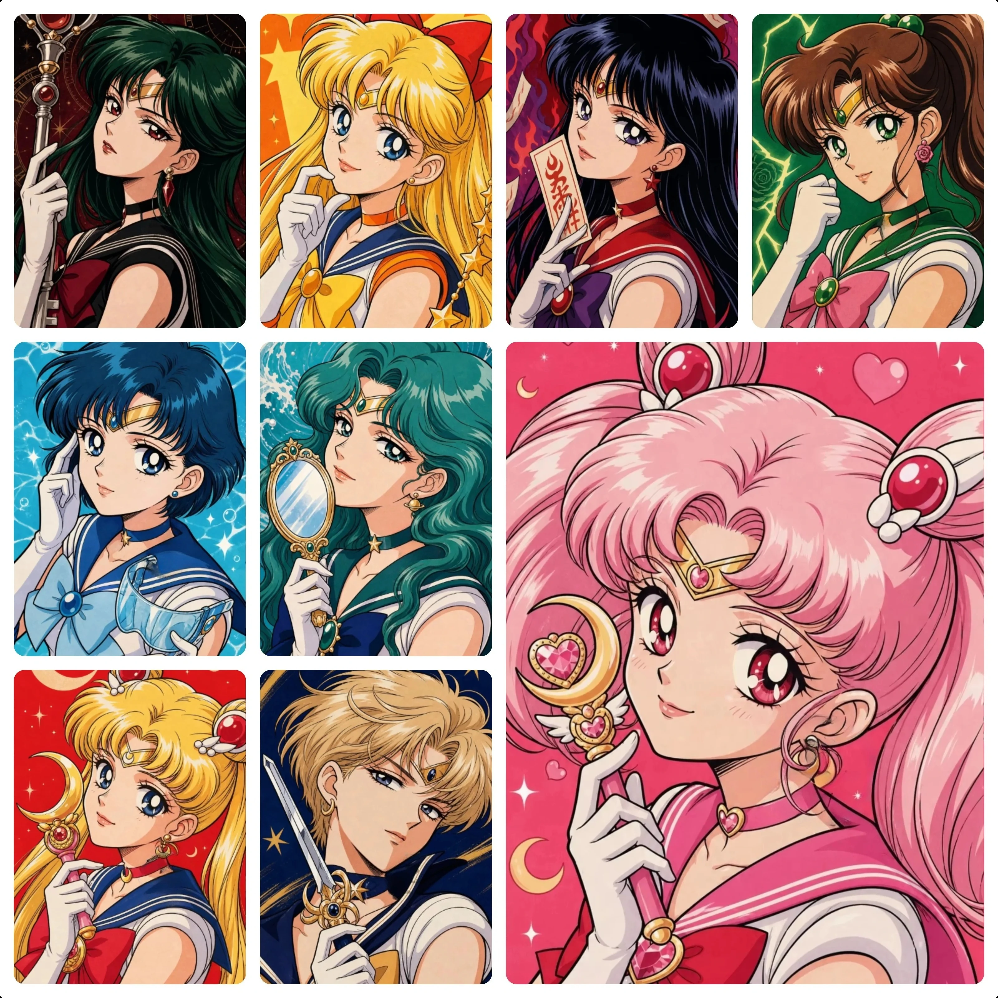 Sailor Moon Anime Inspired Frameless Jigsaw Puzzle 500/1000/1200/2000PCS Wonderful Choice For Daily Entertainment Activity