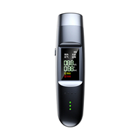 Portable Breathalyzer Certified Alcohol Test Professional Non-Contact Alcohol Tester with Digital LCD Display and Voice Alarm