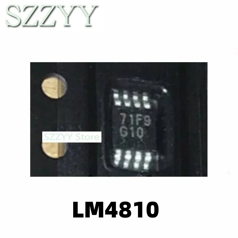

5 шт. LM4810MM LM4810MMX LM4810 MSOP8