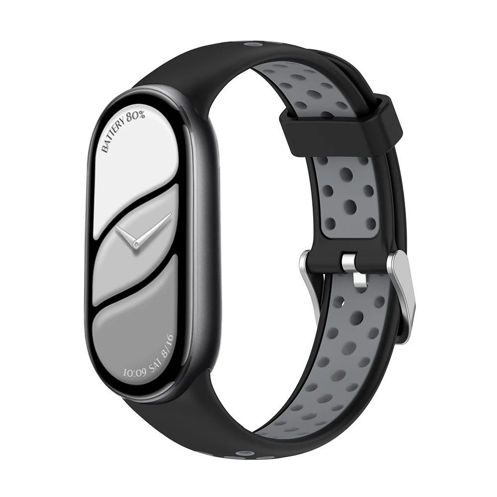 Sport Silicone Strap for Xiaomi Mi Band 10 9 8 Replacement Bracelet Correa for Xiaomi Smart Band 10 9 8NFC Wristband Accessories