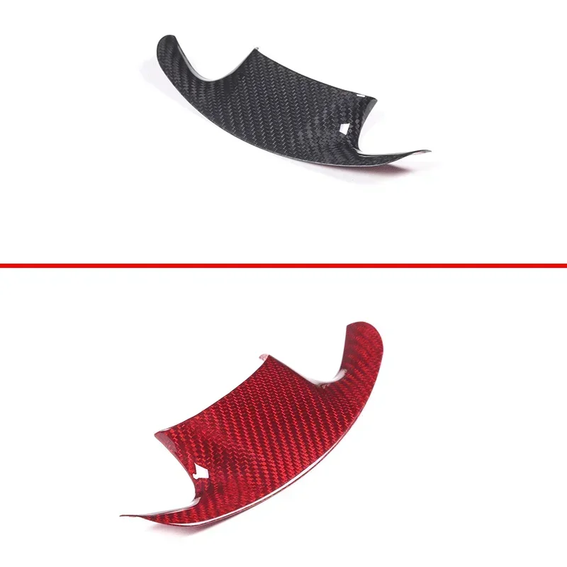 

For Chevrolet Corvette C7 Real Dry Carbon Fiber Styling Steering Wheel Label Sticker Interior Accessories modification 2014-2019