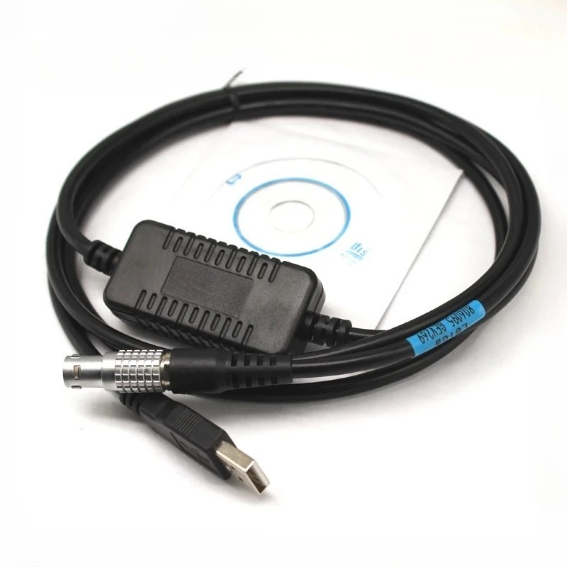 GEV269 Cable to connect TS30 TM30 TS50 TS60 Total Station with PC 8PIN