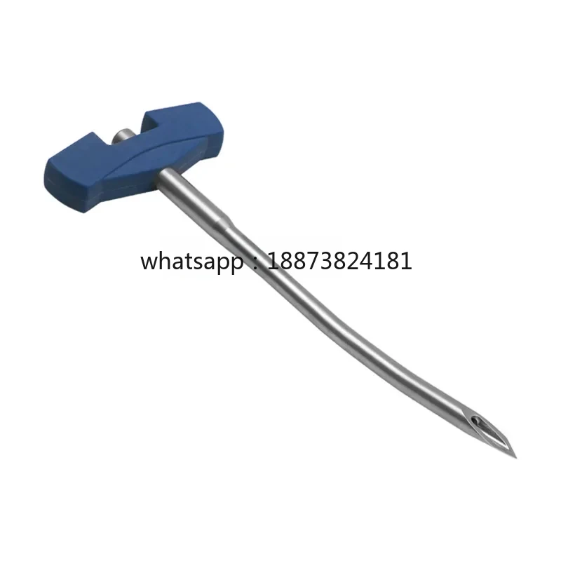 Medical T-type Hollow Hole Opening Tibial Intramedullary Nail Taper Guide Wire Arc Punch Autoclavable Orthotic  pet fa