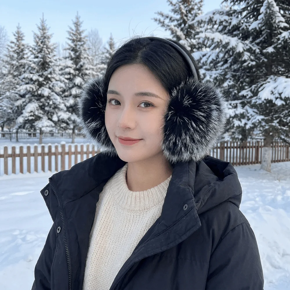 Cute Ear Cap Faux Fur Earmuffs Thicken Solid Color Winter Earmuffs Ear Warmers Earflap Ear Cover Student
