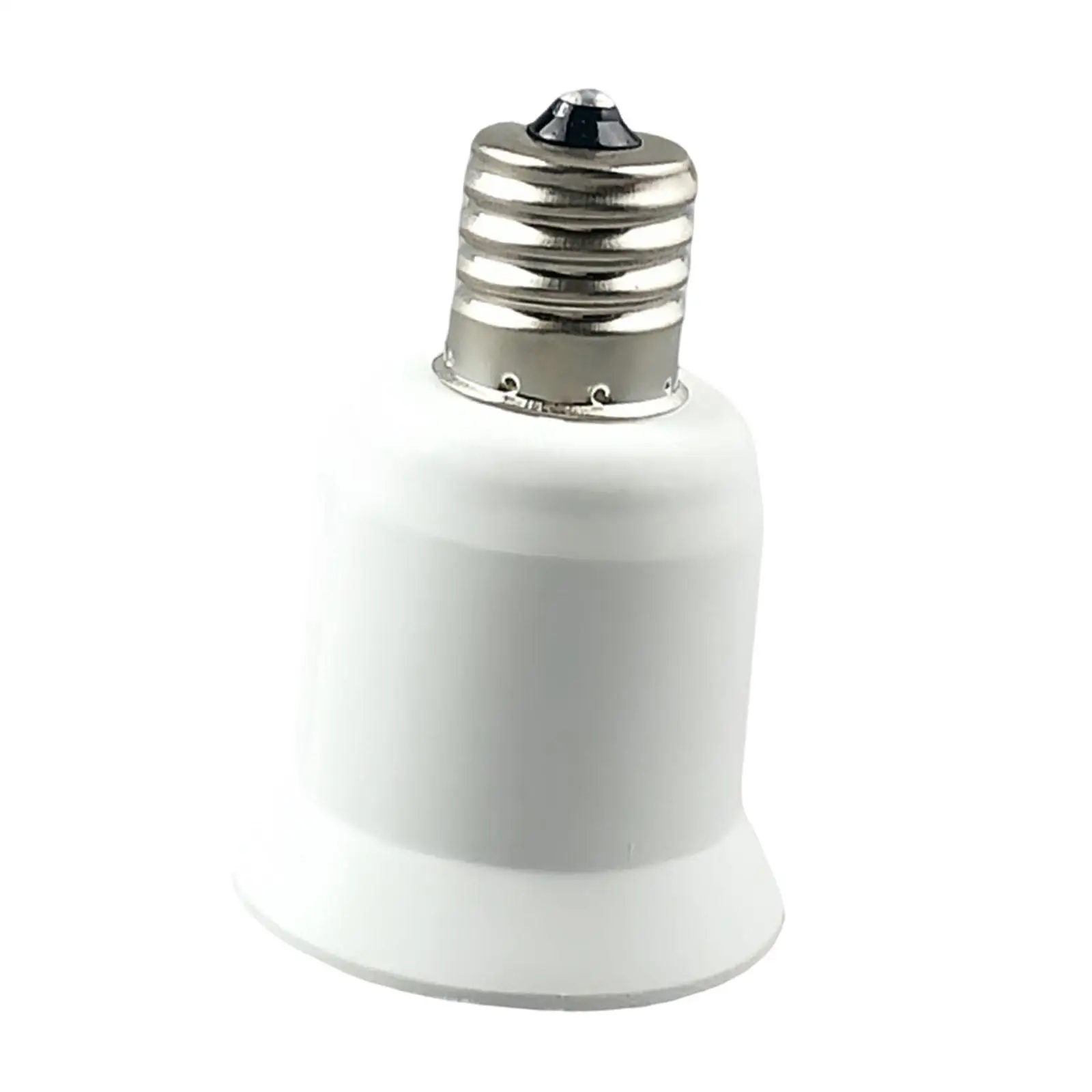 2-6pack Bulb Base Converter Professional Heat Resistant Lightweight LED Bulb