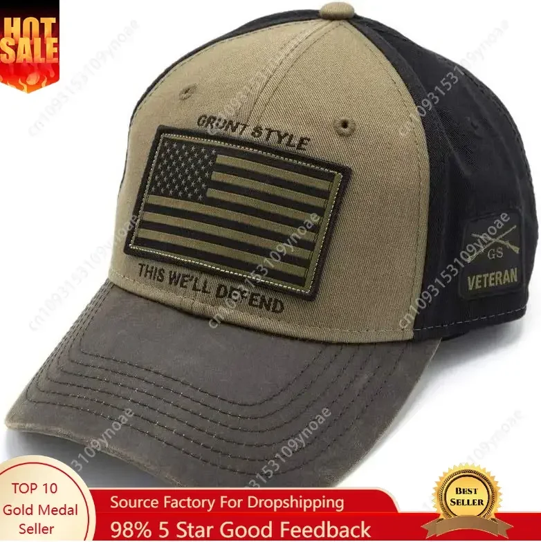 

This Well Defent Truck Hat Veteran Flag Cap Man Women Activies Outdoor Dad Hats Baseball Caps Adjustable Retro Classic