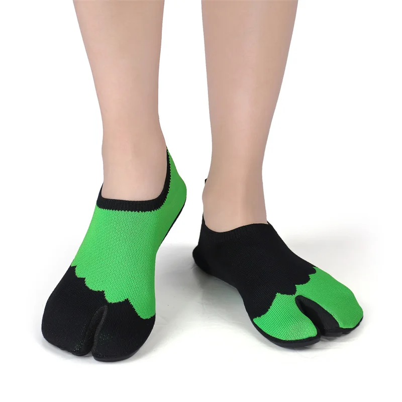 New Five Finger Shoe Color Blocked Anti Slip Couple Water Shoes Soft Foldable European Swimming Sneakers Fitness Treadmill Shoes
