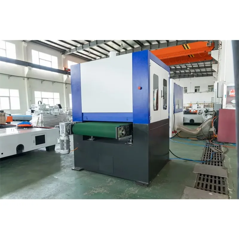 RAYMAX 1000S-BK Metal Steel Plate Deburring Machines Metal Polishing Sanding Machine