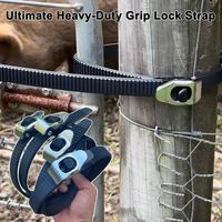 Ultimate Heavy-Duty Grip Lock Strap Adjustable Heavy-Duty Metal Ratchet Buckle For Every Adventure
