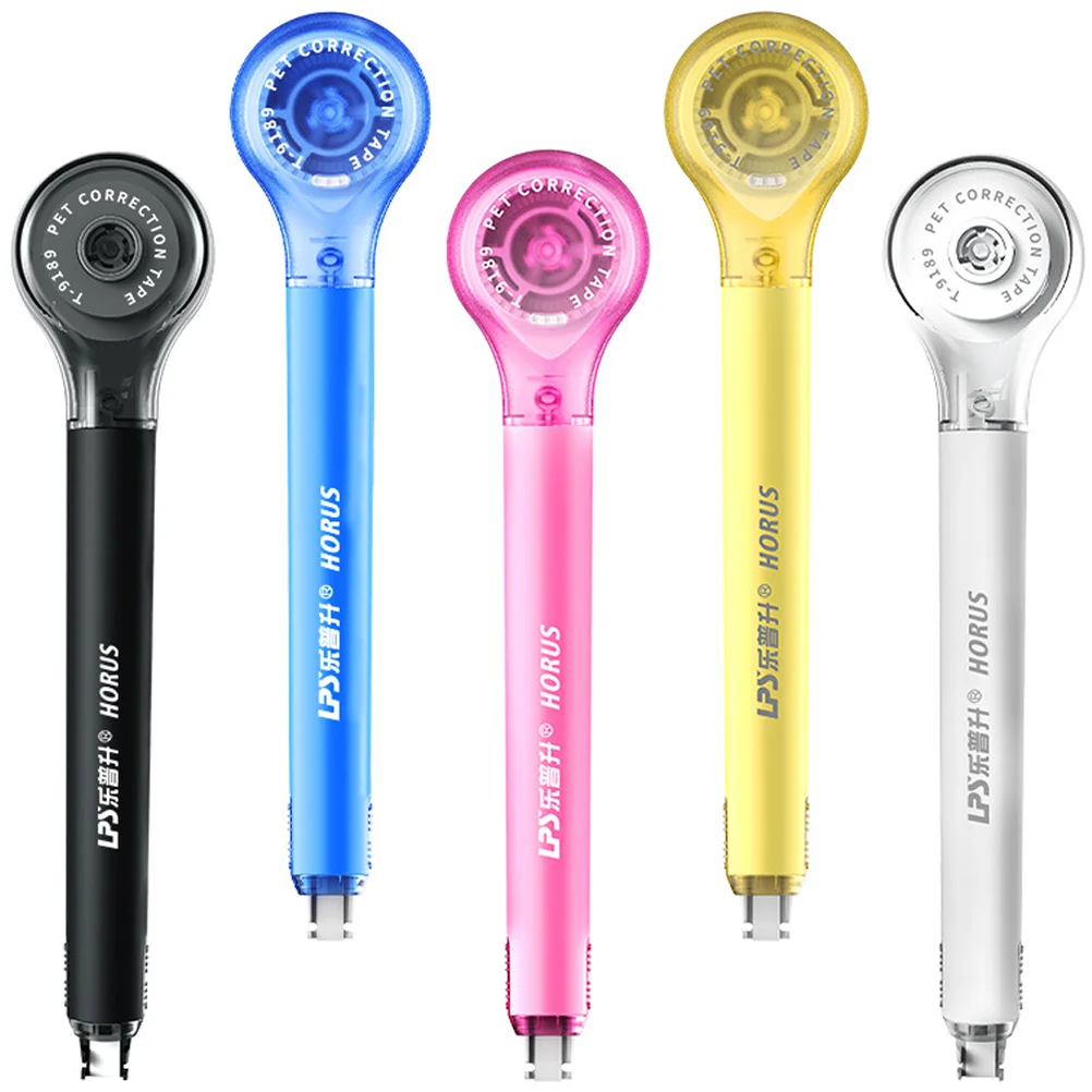 

5 Pcs Tape Refill Pen Correction Stationery for Students Plastic White Out Office