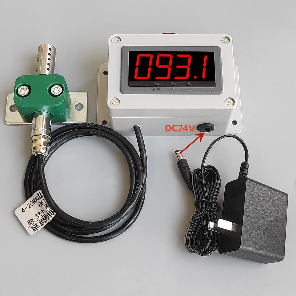 Intelligent Digital Display Humidity Tester Drying Oven Drying Room Air Humidity 60DB Alarm 0-100% Industrial Humidity Meter