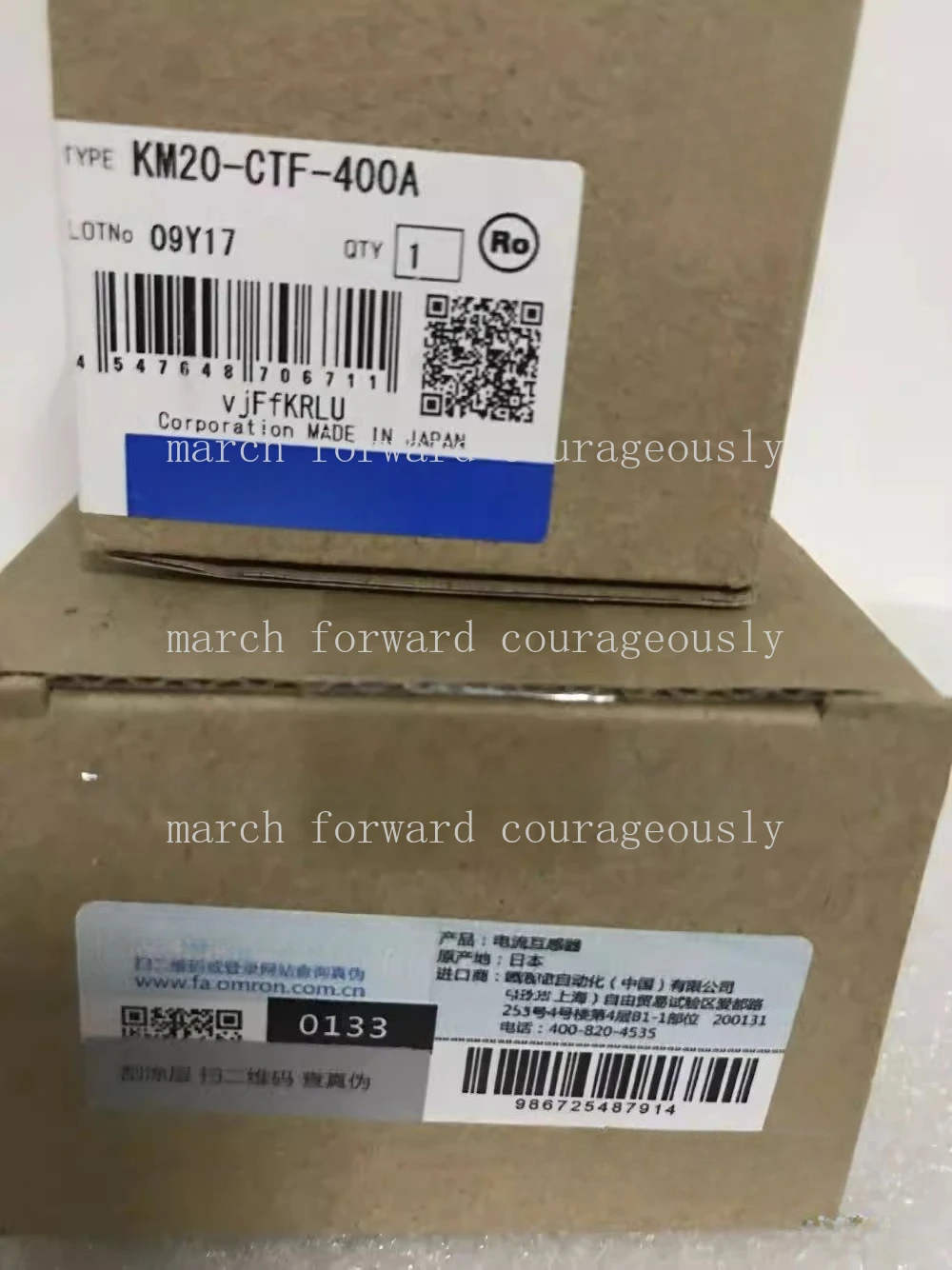 Original for Omron genuine KM20-CTF-400A split-type inverter sensor