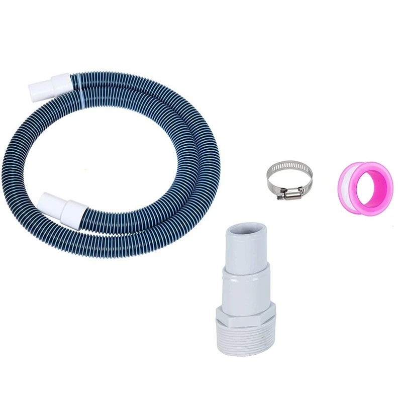 

Universal 1.25/1.5Inch Combo Hose Adapter For Above Ground Pool Pump Filter Separator Easy To Use