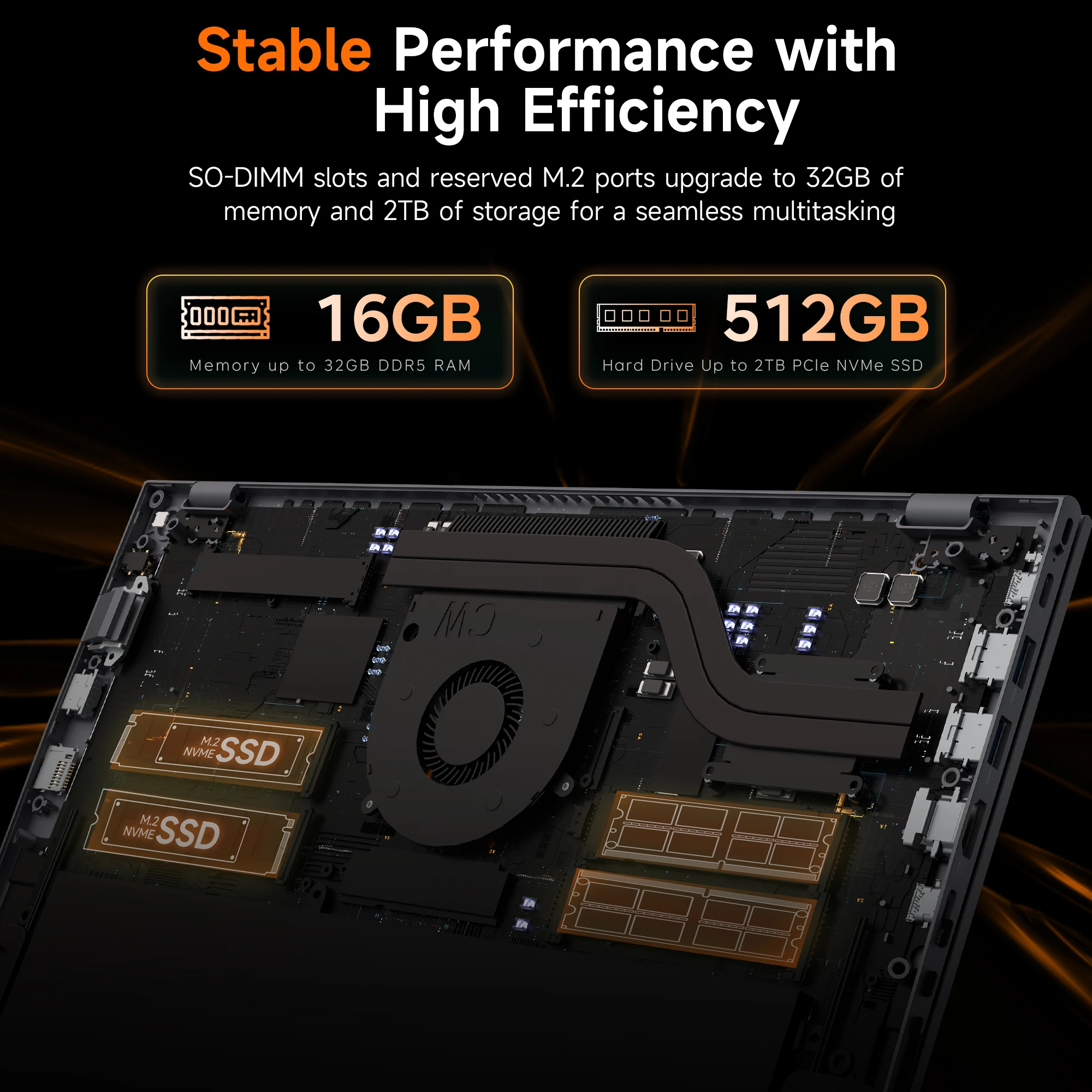 AMD R7 أجهزة الكمبيوتر المحمولة الرخيصة للألعاب Radeon Graphics Laptop 16GB DDR5 Dual RAM SSD 2.5K FHD أجهزة الكمبيوتر المحمولة أجهزة الكمبيوتر المحمولة 1 Tb SSD