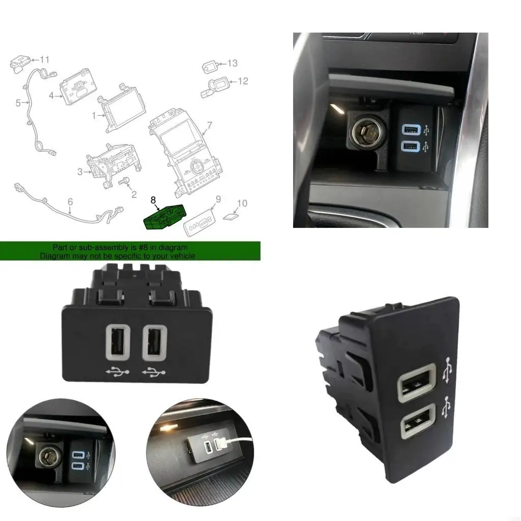 

G99F Sync 3 Double Port Hub Module USB Module Replacement