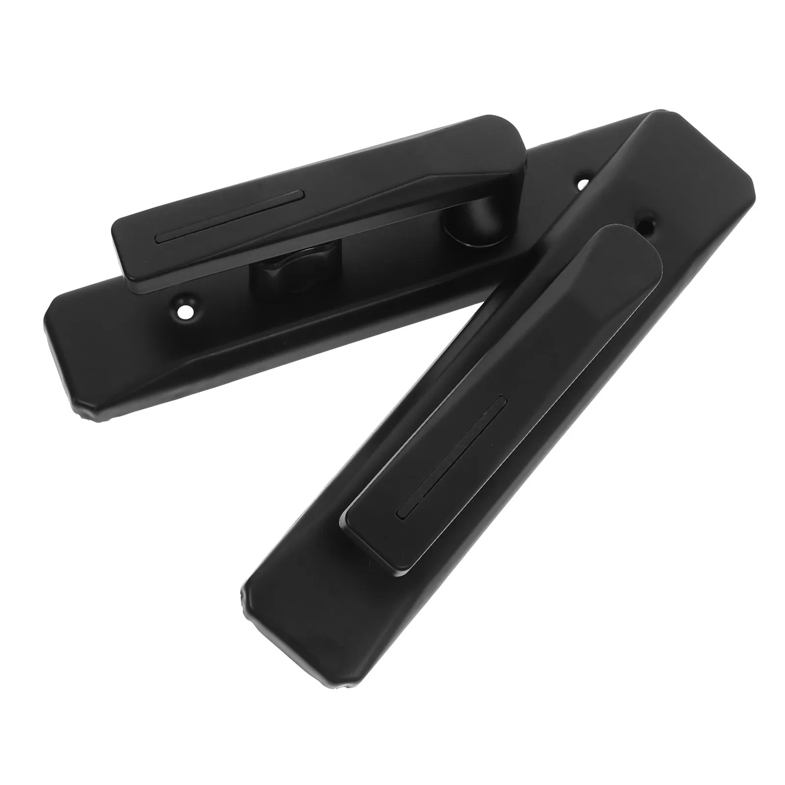 

Ручка-замок для двери ванной комнаты, черная, без ключа, с функцией приватности, реверсивная, квадратная, для спальни, санузла, внутренних дверей, засовы для ворот