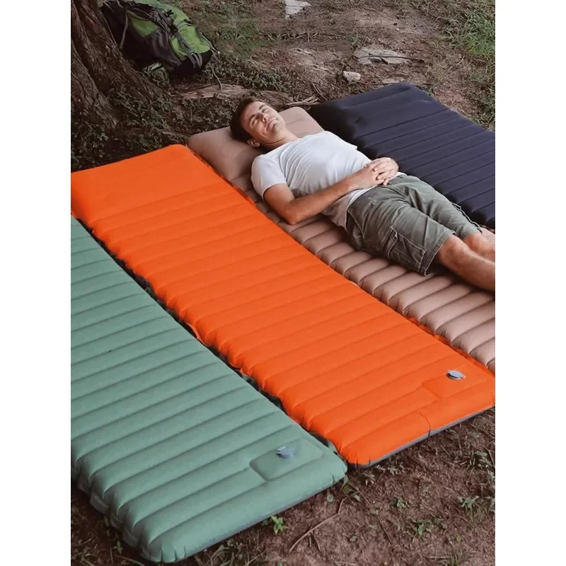 

Outdoor automatic press inflatable pad tent sleeping pad camping thickened air cushion bed splicing portable outdoor moisture