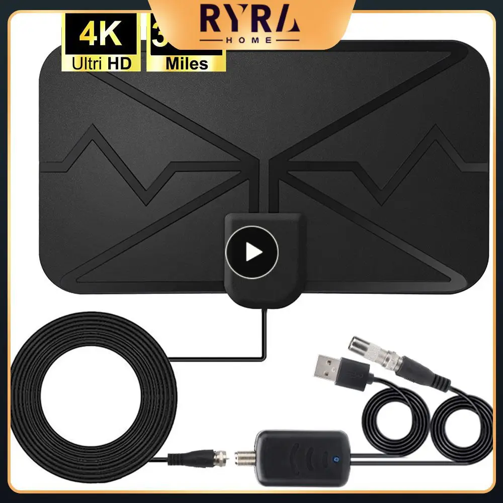 Digitale Antenne Tv Indoor Met Versterker Signaal Booster 3600 Mijl DVB-T2 Hdtv Antenne Digitale Antenne Pc Zacht Materiaal