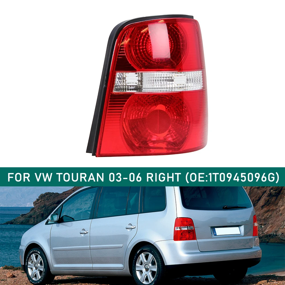Pour VW Touran – Cache de feux arrière 2003-2006 – Boîtier de lampe de signalisation – Ensemble de feux arrière – Accessoires de remplacement extérieur sans ampoule