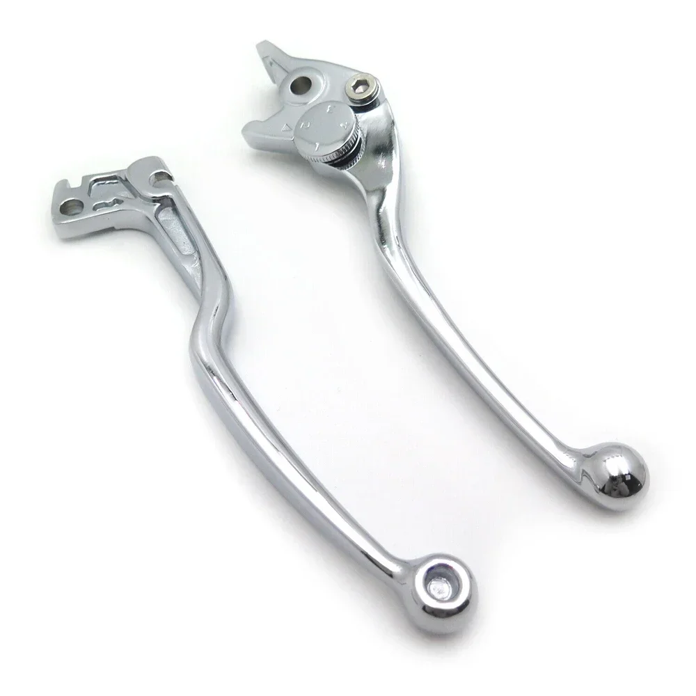 Chrome Brake Clutch Hand Levers for Suzuki Gsxr 600 750 Katana 750F Sv650S Motorcycle Accessories