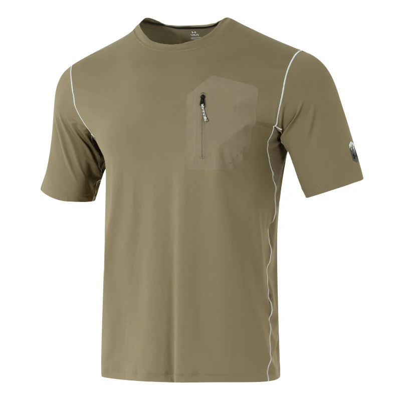 

Underarmour T-Shirt Men's Sportswear Fitness Training Iron Exercise Soft, Comfortable and Breathable Short-Sleeved Top 6005882-251