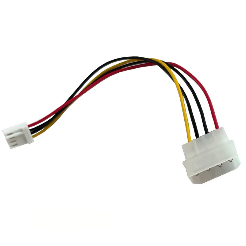 New 4 Pin Molex IDE Male To 4P ATA Female Power Supply Cable To Floppy Drive Adapter Computer PC Floppy Drive Connector Cord PSU