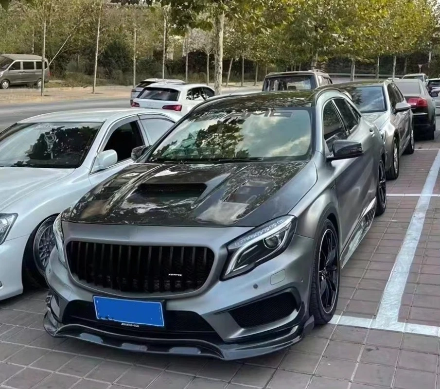 طقم ألياف الكربون عالي الجودة لمجموعة هيكل GLA45 #4