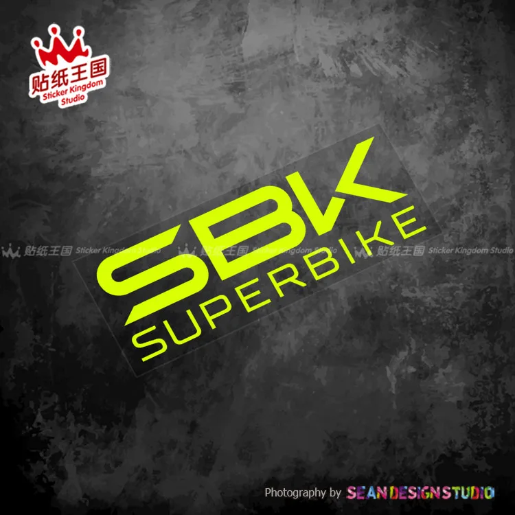 ملصقات دراجات نارية مقاومة للماء لـ SBK ، خوذة بطولة العالم ، ملصقات سوبربايك ، 21 #3