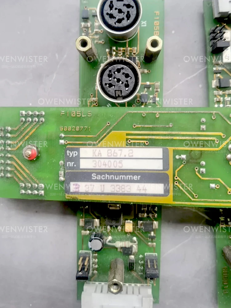 Original KA 867.2 37U3383 35 373383 44 circuit board for manroland 100 200 600 machine offset press printing spare parts