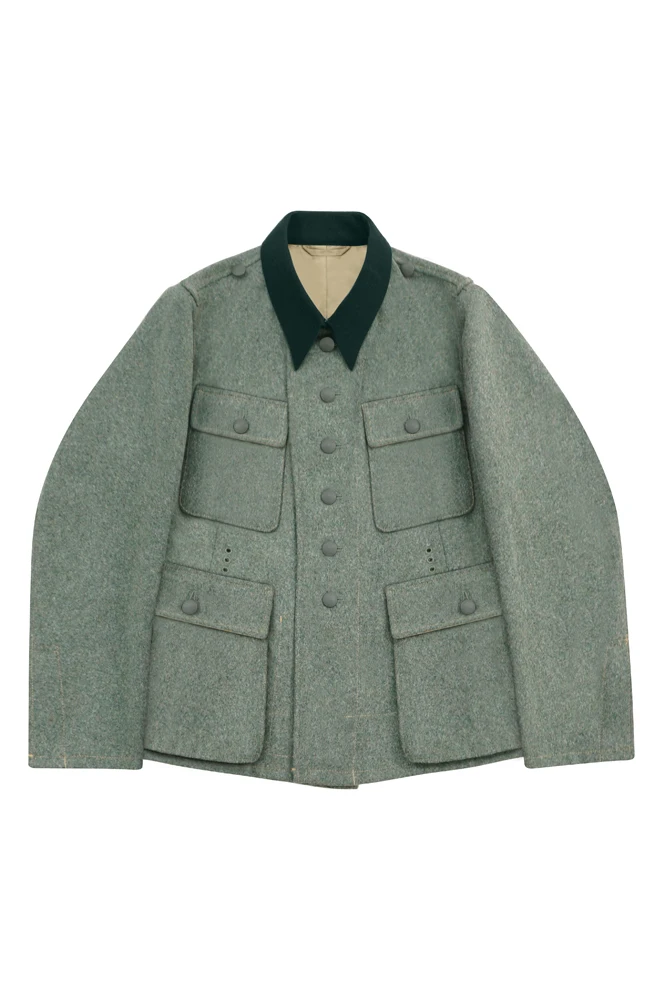 GUWA-110 WWII German M43 Heer Officer fieldgrey Wool Feldbluse