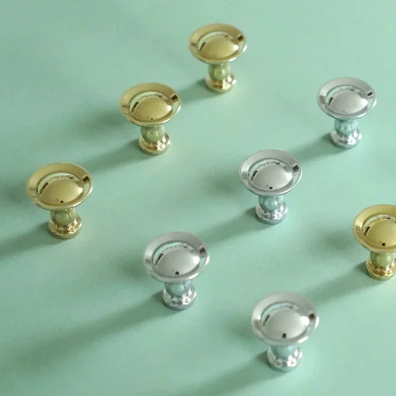 Französische Messinggriffe für Schranktüren, Silber, Schlafzimmer, Kleiderschrank, Luxus-Knöpfe, Möbelbeschläge, Küchenschubladen, Schrankgriffe – Detail 9