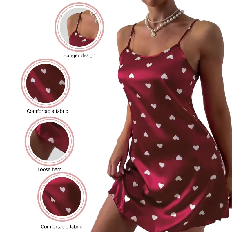 Zomer dames mode kant sexy mouwloze U-hals spaghettibandjes lingerie sain nachtkleding comfortabele nachtkleding voor thuis