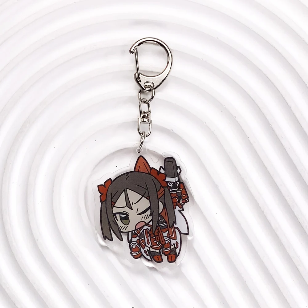 شخصيات أنيمي يوكي يونا هي بطل العصرية سلسلة مفاتيح مصنوعة من الأكريليك اكسسوارات حقيبة سحرية على ظهره قلادة كيرينغ هدايا للأصدقاء #5