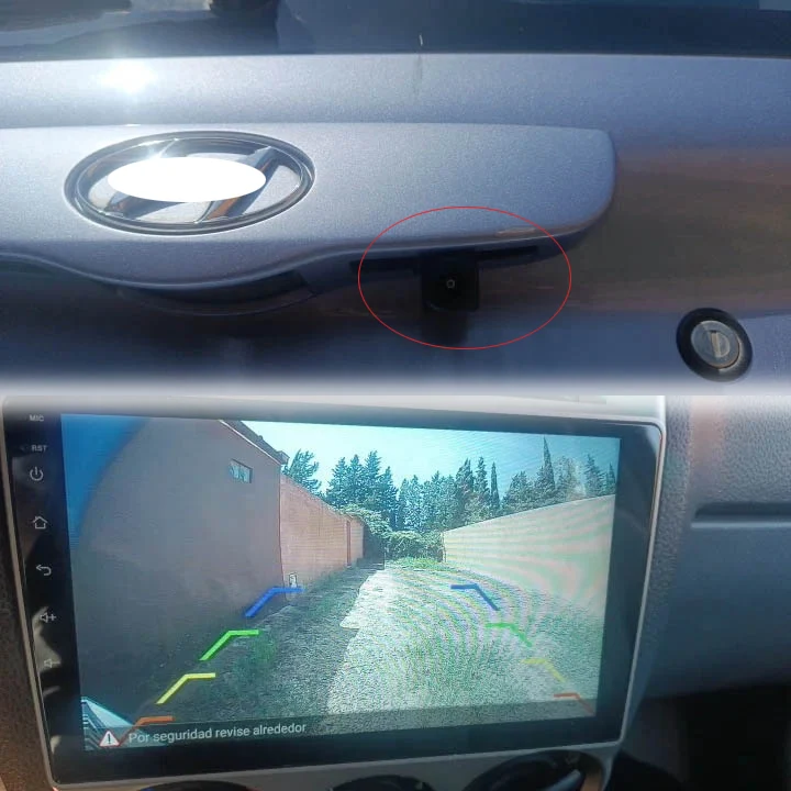 VKAUTO Fish Eye Rear View Camera For Hyundai Getz Prime/Click/TB/Dodge Brisa CCD HD Night Vision Reversing Backup Parking Camera