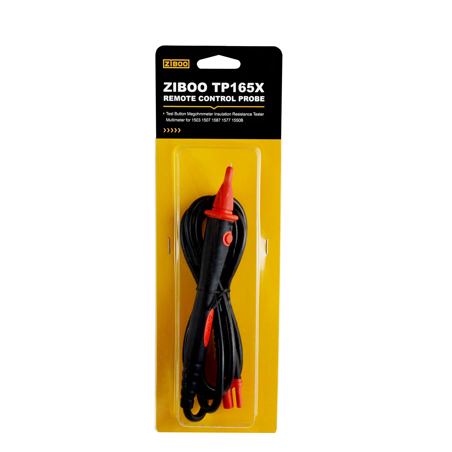 Ziboo Tp165x Botão de Teste de Sonda de Controle Remoto Megaohmímetro Testador de Resistência de Isolamento Multímetro para 1503 1507 1587 1577 1550b