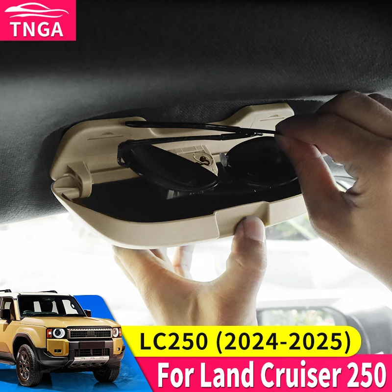

For Toyota Land Cruiser 250 Prado Lc250 2024 2025 1958 First Edition Upgraded Dedicated Eyeglasses box Accessories Modification