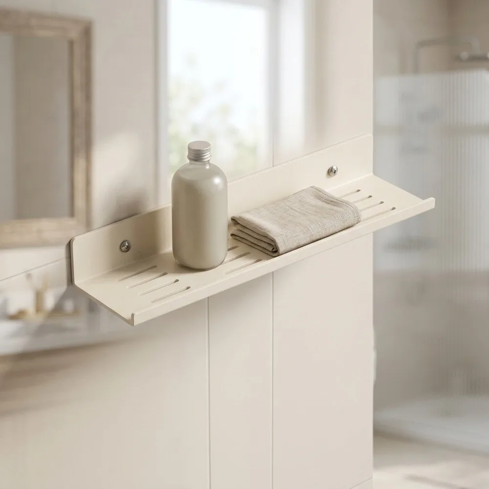 Non Drilling Aluminum Bathroom Rack Space Optimized Design for Compact Living Including Campervans and Studio Apartments