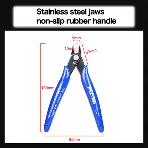 1pcs PLATO 170 Wishful Clamp DIY Electronic Diagonal Pliers Side Cutting Nippers Wire Cutter 3D printer parts - Image 4