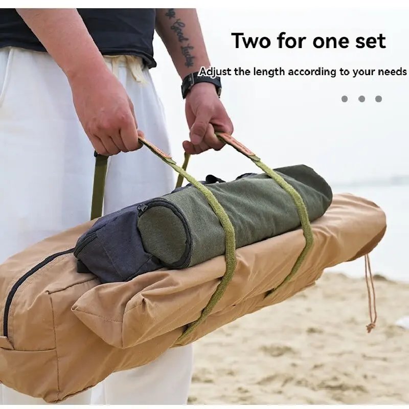 ShineTrip Outdoor Nylon Travel Storage Strap with Tent Canopy & Picnic Mat Straps Durable Organizer for Camping And Hiking